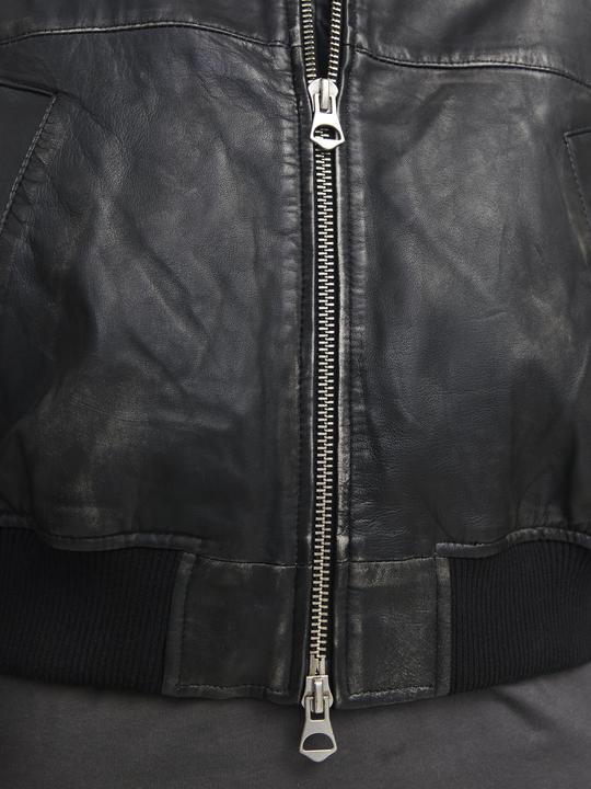 Actual product image Jack & Jones Joraustin Leather Bomber Jkt Styd Aw24 (S)