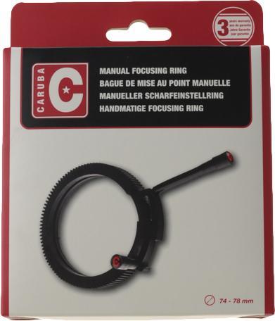 Immagine prodotto Caruba Anello di messa a fuoco manuale 78 83 mm (Adattatori per filtri, 83 mm)