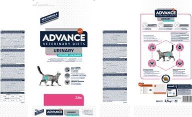 Actual product image Advance Veterinary Diet Cat Urinary Sterilised Minimal Calorieën (Adult, 1 pcs., 2550 g)