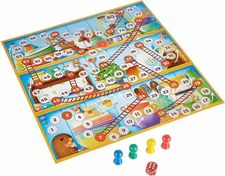 Produktbild Schmidt Spiele Leiterspiel (Deutsch, Italienisch, Englisch, Französisch)