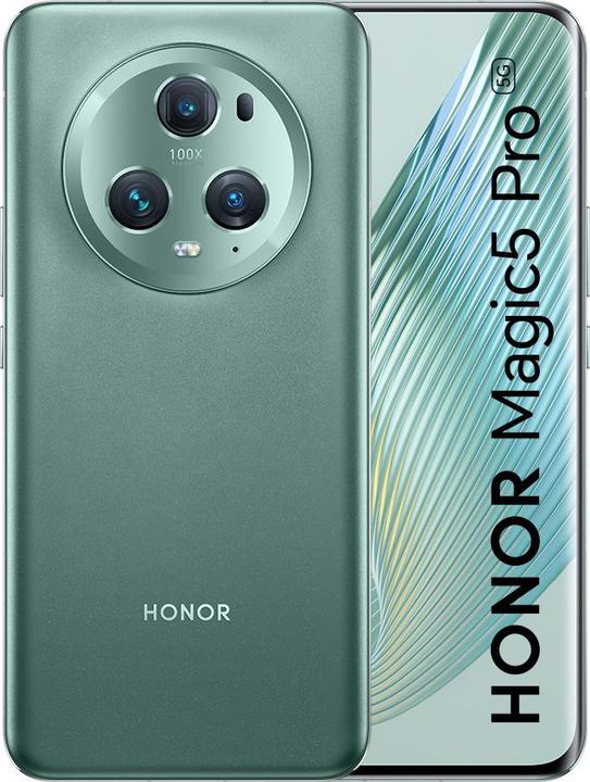 Image du produit Honor Magic5 Pro (512 Go, vert pré, 6.81", SIM + eSIM, 50 Mpx, 5G)