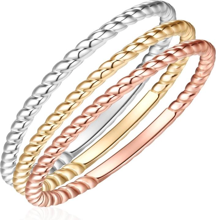 Immagine prodotto Glanzstücke München Donna Argento Argento/oro giallo/oro rosa - 24271 (60, 925 Argento)
