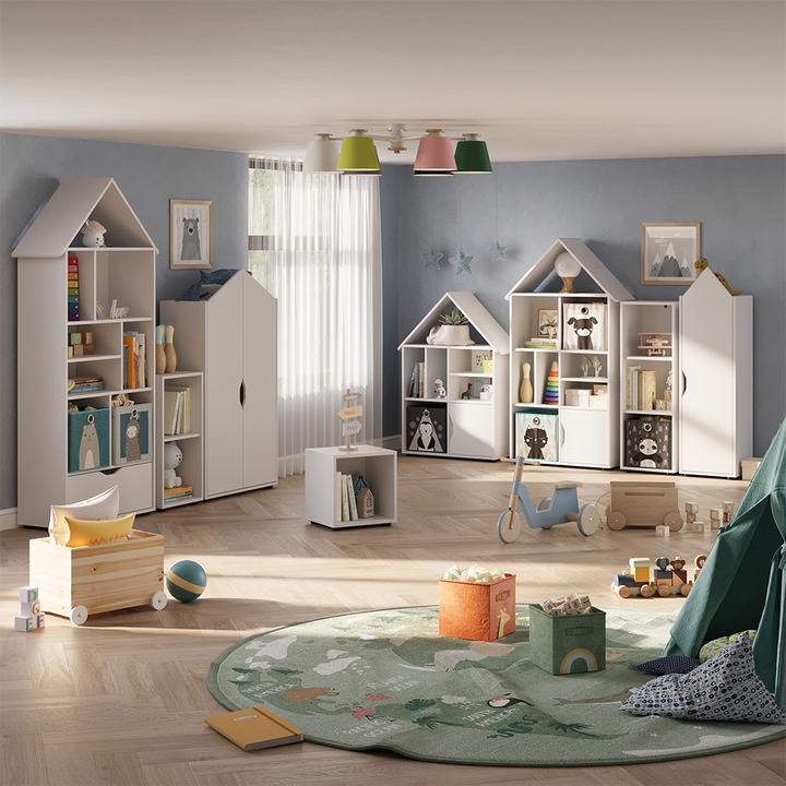 Produktbild Vichy Kinderregal Estell, Weiss, 36.4 x 38.2 cm 2-er Set