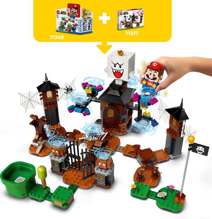Image du produit LEGO SUPER Mario Le roi Boo et la cour hantée (71377, LEGO Super Mario)