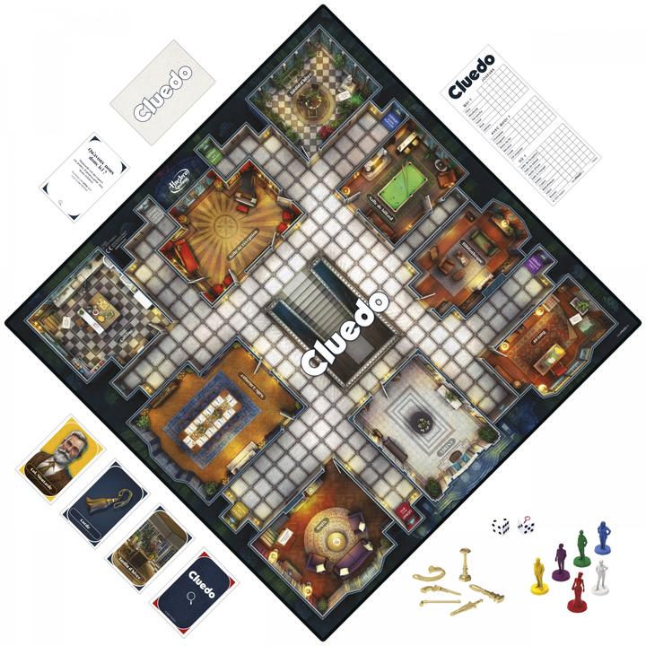 Immagine prodotto Hasbro Gioco Cluedo, Gioco da tavolo, Detective, 8 anni, 45 min, Gioco per famiglie (Danese)