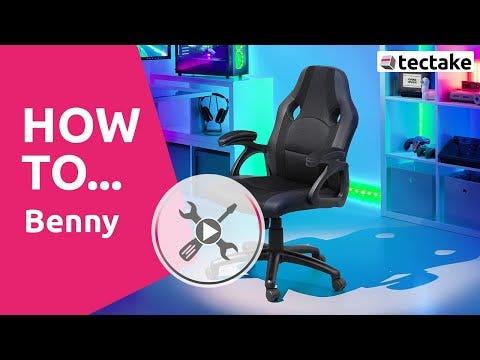 Actual product image tectake Office Chair Benny