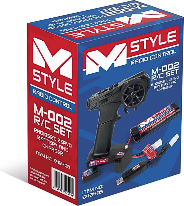 Produktbild Wittmax R/C Set - Radioset, Servo, Battery and Charger