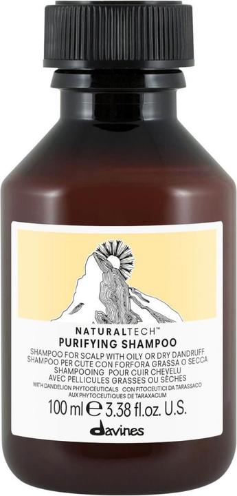 Actual product image Davines Naturaltech - Purifying Shampoo (100 ml, Liquid shampoo)