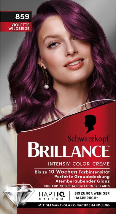 Produktbild Schwarzkopf Brillance Intensiv-Color-Creme (859 Violette Wildseide)