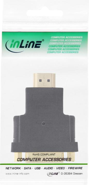 Produktbild InLine HDMI zu (DVI, 5.80 cm)
