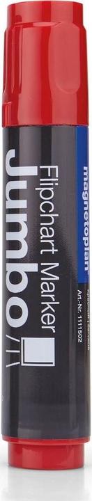 Actual product image Magnetoplan JUMBO - Flipchart Marker (Red, 10 mm, 4 x)