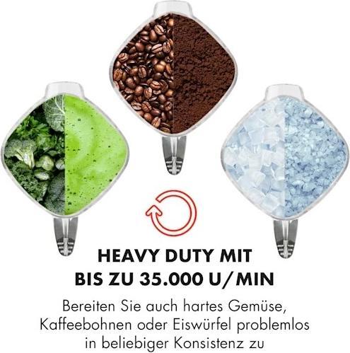 Produktbild Klarstein Herakles 4G Professioneller Standmixer 1500W2 Liter, Ohne BPA (1500 W)