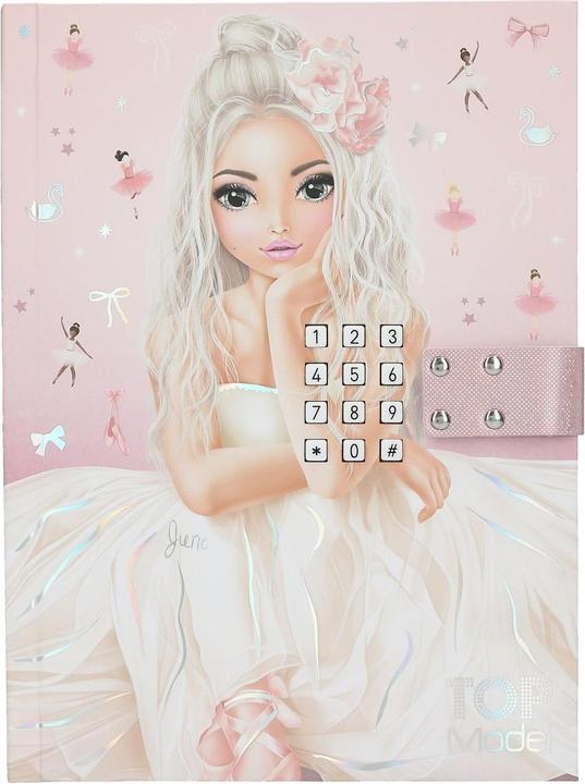 Produktbild Magni Geheimcode Tagebuch Ballet (15 x 20.5 cm, Liniert, Harter Einband)