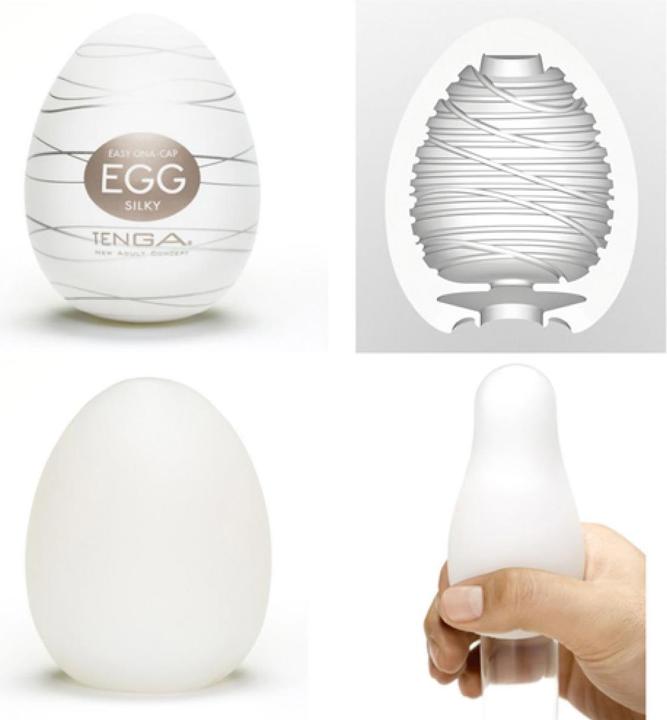 Actual product image Tenga Egg Silky