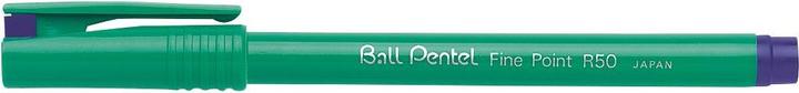 Produktbild Pentel Fine Point R50, Clip, Stick-Kugelschreiber, Blau, 12 Stück(e), Fein (Blau, 12 x)