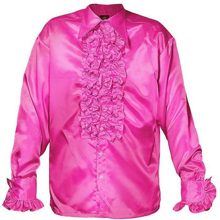 Produktbild Fasnacht Party Shirt 70er Pink XL (XL)