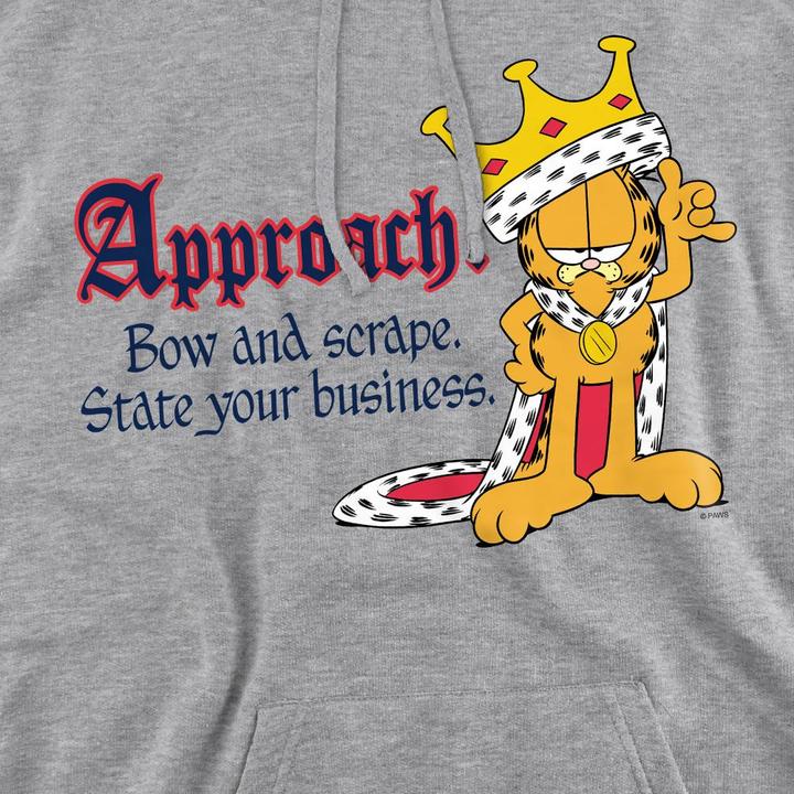 Immagine prodotto Garfield State Your Business Felpa con Cappuccio Uomo (L)