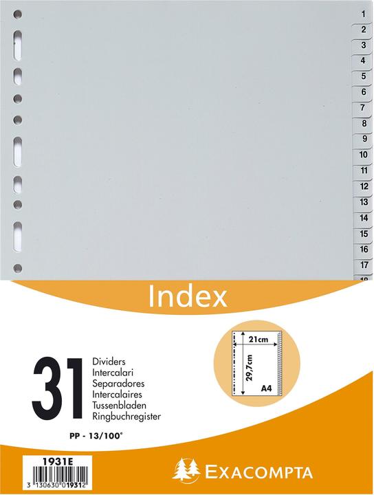 Productafbeelding Exacompta Registreer