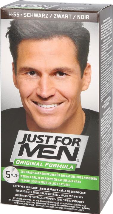 Just For Men Pflege-Tönungs-Shampoo schwarz, 60 ml Shampoo (60 ml)