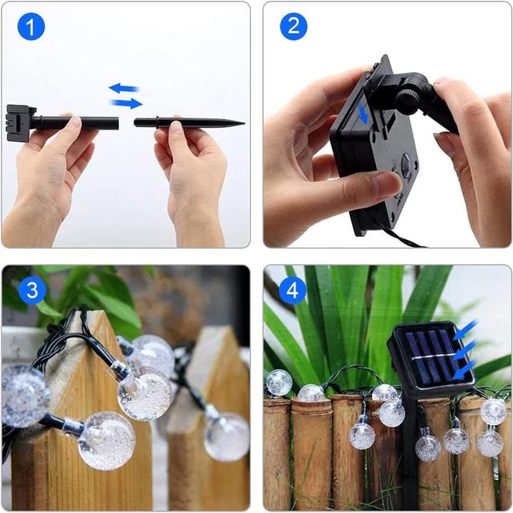 Produktbild Lumina Swiss Solar Lichterkette (9 m)