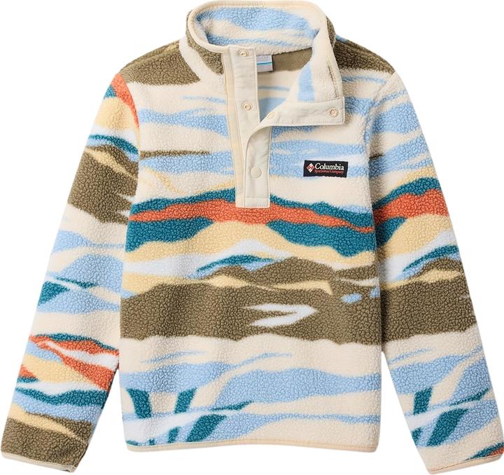 Columbia Kid's Helvetia II Printed Half Snap Fleece (XS)