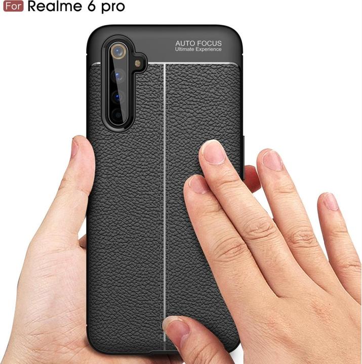 Produktbild Screenguard Realme 6 Pro Hülle Leather Design TPU Cover (Realme 6 Pro)