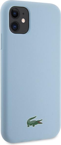 Produktbild Lacoste LCHMN61SLOLB iPhone 11 / Xr 6.1" jasnoniebieski/light blue hardcase Silicone Croc Logo MagSa (Apple iPhone XR, Apple iPhone 11)