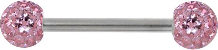 Bijouteria Zungenpiercing (Edelstahl, Zirkonia, Epoxiharz)