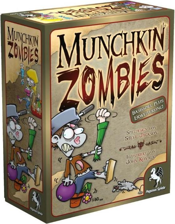 Actual product image Pegasus Munchkin Zombies 1+2 (German)