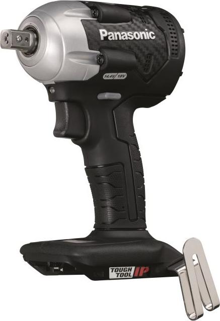 Panasonic Cordless impact wrench 14.4V/18V 1/2-inch socket without battery/charger, Systainer (Rechargeable battery operated)