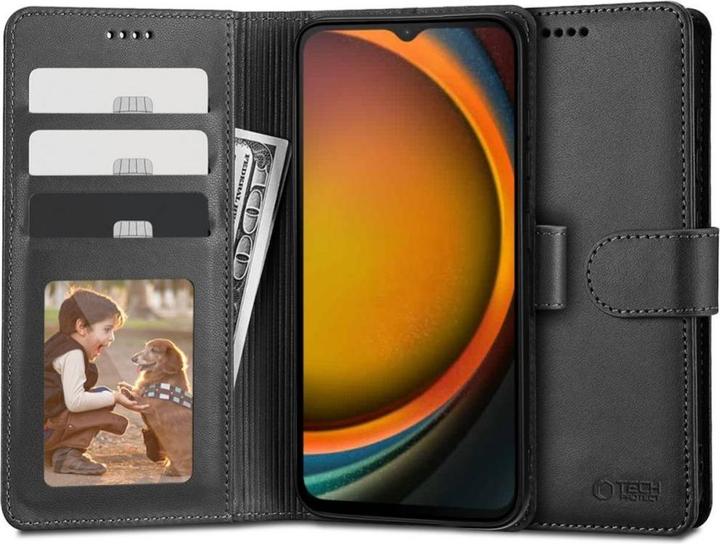 Actual product image Tech-Protect Wallet case for Samsung Galaxy XCover 7 - black (Samsung Galaxy Xcover 7)