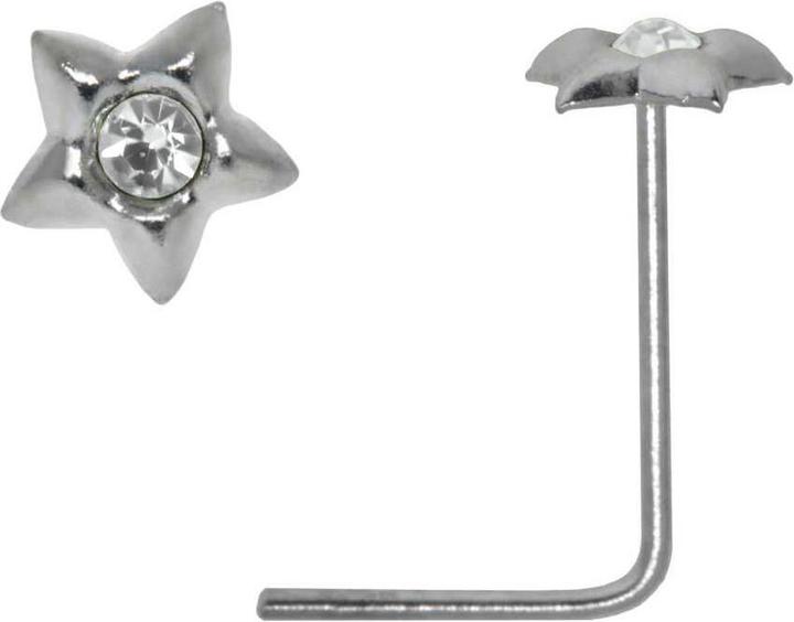 Bijouteria Nasenpiercing (Kristall, Silber 925)