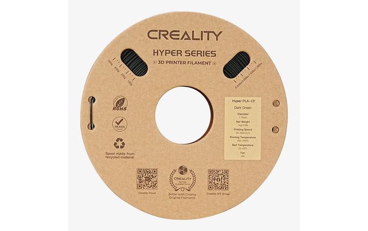 Produktbild Creality Hyper Carbon (Carbon, 1.75 mm, 1000 g, Grün)