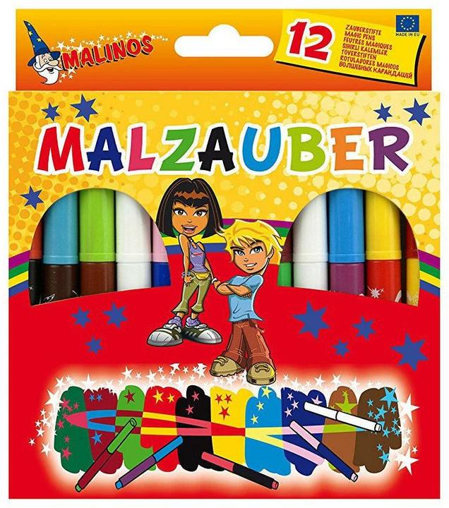 Image du produit Malinos Stylos magiques (Multicolore, 12 x)