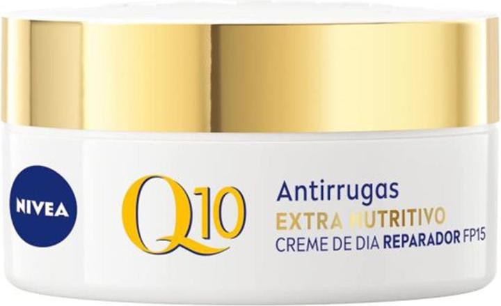 NIVEA Q10+ POWER anti-arrugas+extra nutritivo SPF15 50 ml (50 ml, Tagescreme, SPF 15)