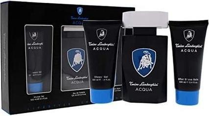 Actual product image Tonino Lamborghini Set Acqua Edt 125Ml + Balm 100Ml + 100Ml (Eau de toilette, 125 ml)