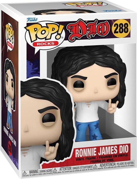 Actual product image Funko POP! A Palooza 22 ROCKS : Ronnie James Dio (288)