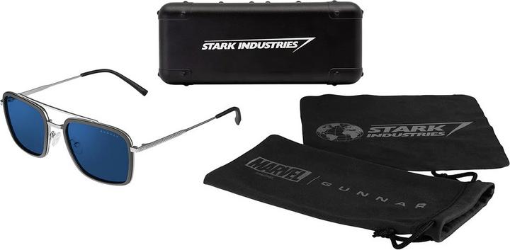 Image du produit Gunnar Lunettes de jeu Stark Industries Marvel Silver Sun