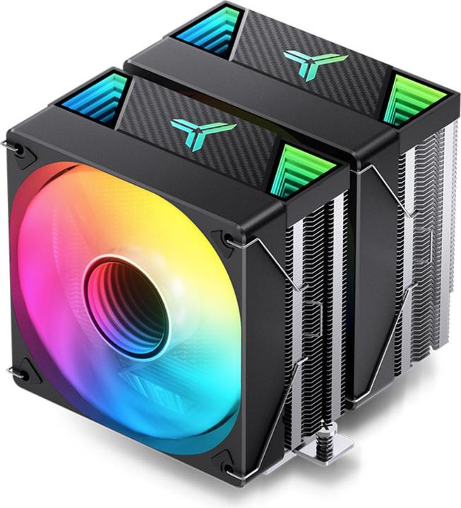 Actual product image Jonsbo CR-3000 CPU Cooler Dual Tower, ARGB - 2x 120 mm, black