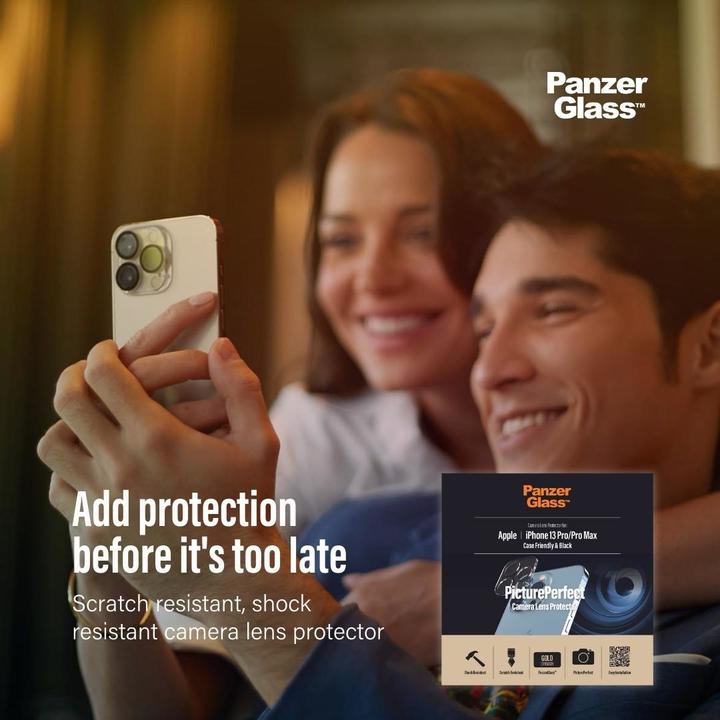 Produktbild PanzerGlass Camera Protector (1 Stück, Apple iPhone 13 Pro Max, Apple iPhone 13 Pro)