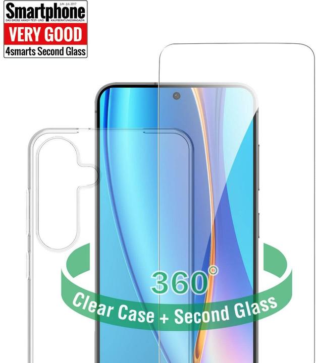 Actual product image 4smarts 360° Protection Set (2 Piece, Samsung Galaxy S25+)