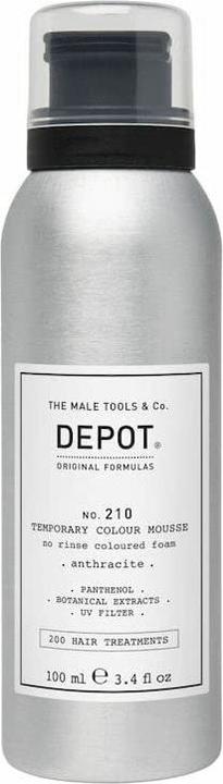 Depot 210 Temporary Colour Mousse 100ml Anthracite (100 ml)