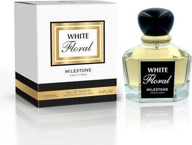 Immagine prodotto Milestone Profumi Donna Bianco Floreale Fragranza a lunga durata Eau De Parfum 100ml (Eau de parfum, 100 ml)
