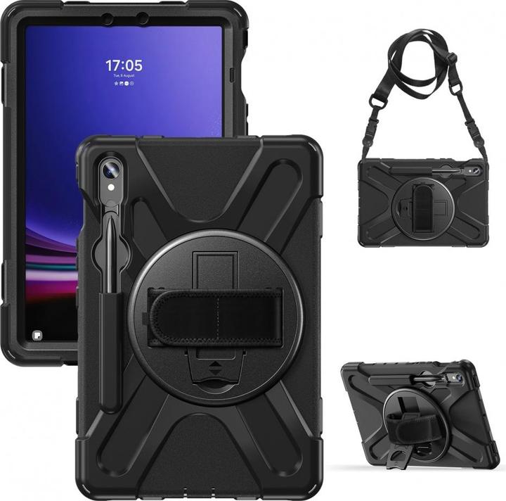 Produktbild Insmat 652-1294 tablet case (10.9") Cover Black (Galaxy Tab S9 FE)