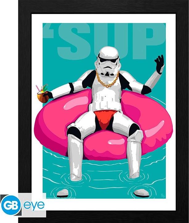 Productafbeelding GB Eye ORIGINELE STORMTROOPER - Ingelijste afdruk Pool Boy (30x40) x2 (30 x 40 cm)