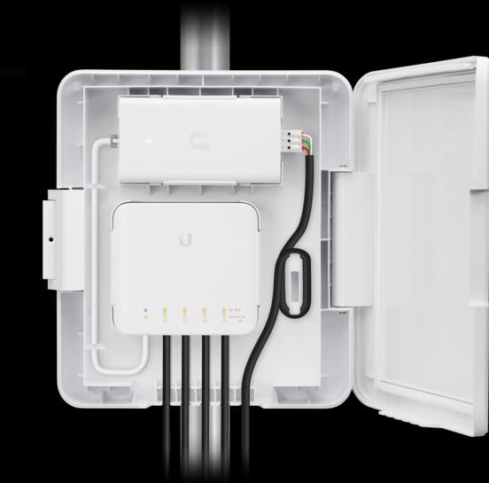 Actual product image Ubiquiti Weatherproof outer housing (1 Ports)