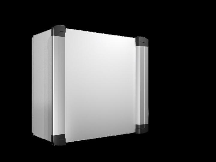 Produktbild Rittal Bediengehäuse AX mit Griffleisten 380x380x210mm (Gehäuse)
