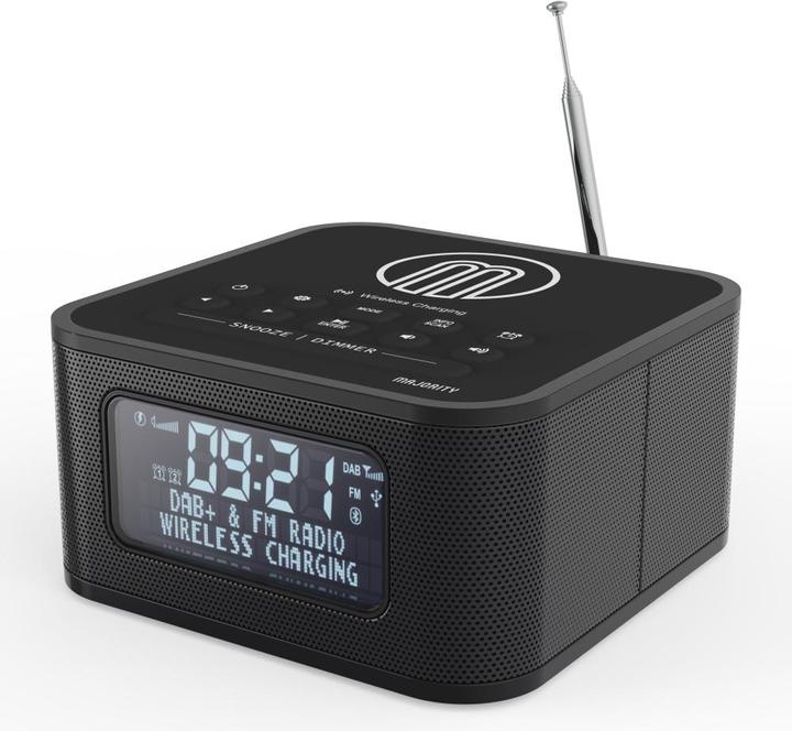 Majority Knapton DAB+ Radio mit Qi Ladefunktion (VHF, DAB+, Bluetooth)