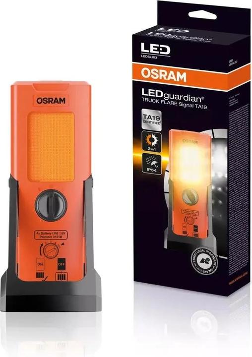Actual product image Osram LEDguardian Truck Flare Signal TA19