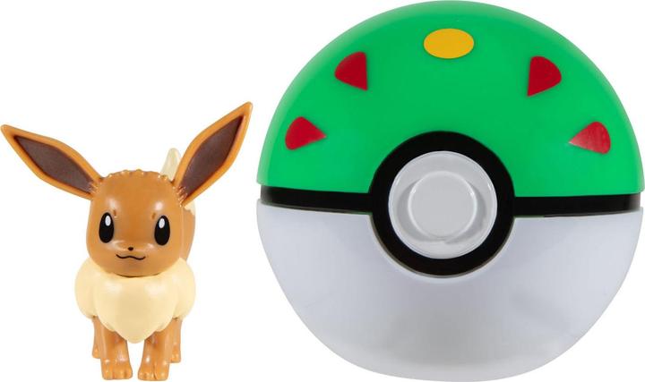 Immagine prodotto Jazwares Pokémon Clip'n'Go Poké Balls Evoli #4 & Friend Ball